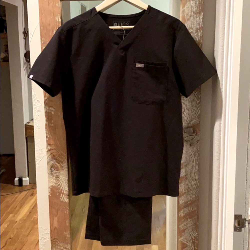 Black figs medical scrubs